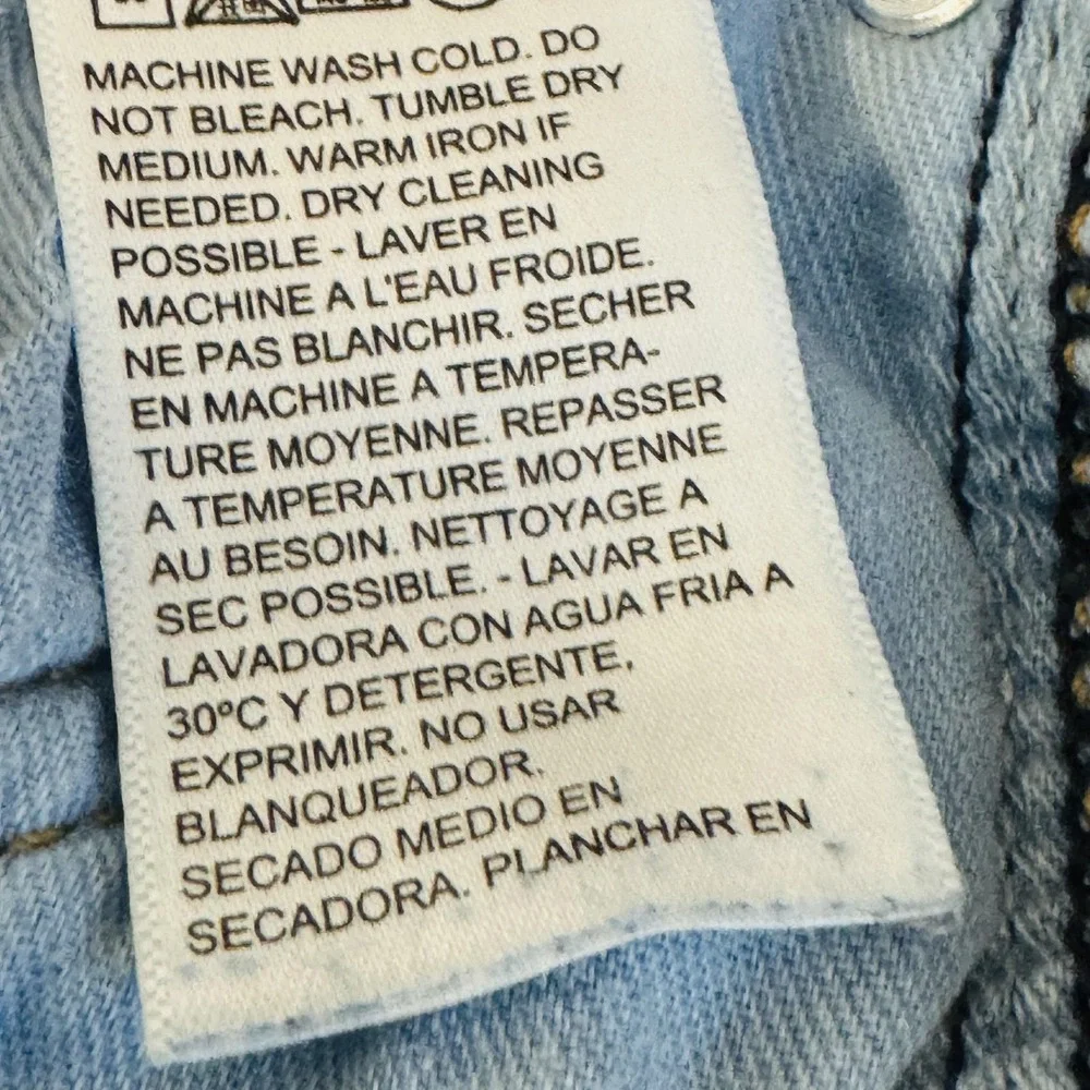 Levis 514 Jeans Mens 30x32 Blue Medium Wash Straight Stretch Denim Zip Fly